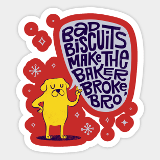 Bad Biscuits Sticker